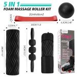 5-in-1 Foam Roller Set for Muscle Relief