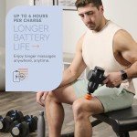 LifePro Deep Tissue Massage Gun with 8 Heads