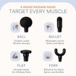 LifePro Mini Deep Tissue Massage Gun - Portable Relief