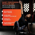 LifePro Sonic LX Percussion Massage Gun with Heat