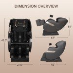 Real Relax Full Body Massage Chair with App Control