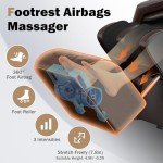 Culanta Full Body Shiatsu Massage Recliner Chair