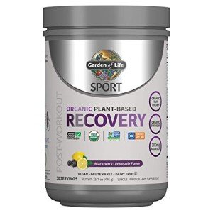 Vegan Organic Post Workout Recovery Powder - Blackberry Lemonade