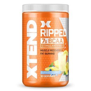 Xtend Ripped BCAA Powder - Blueberry Lemonade 30 Servings