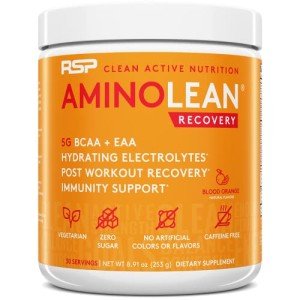 RSP AminoLean Recovery Drink - Vegan BCAAs & Electrolytes