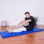 ProsourceFit 6’x2’ Folding Exercise Mat - Blue