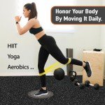 Heavy-Duty Interlocking Gym Floor Mats - 48 Sq Ft