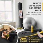 Extra Thick 6' x 4' Exercise Mat for Home Gym