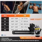 Breathable Padded Workout Gloves for Men & Women