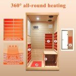 LTCCDSS 1-Person Infrared Sauna with Bluetooth Speakers