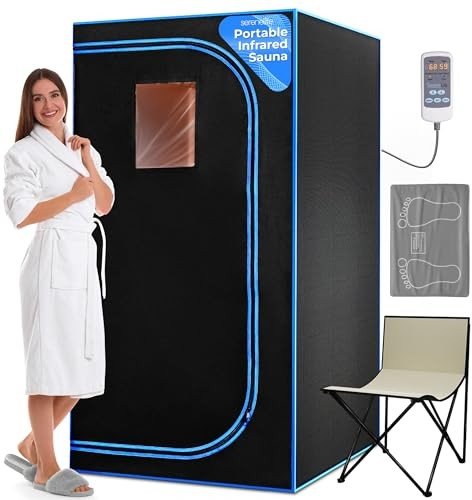 SereneLife Portable Infrared Sauna Tent for Home