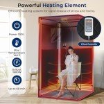 SereneLife Portable Infrared Sauna Tent for Home