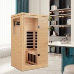 LTCCDSS 1-Person Infrared Sauna with Bluetooth Speakers