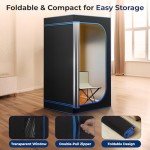 SereneLife Portable Infrared Sauna Tent for Home