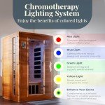 Andora 2-Person Low EMF Infrared Sauna