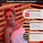 MEISSALIVVE Infrared Sauna for 1-2 People