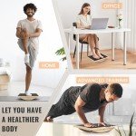 Professional Anti-Slip Balance Board for Adults