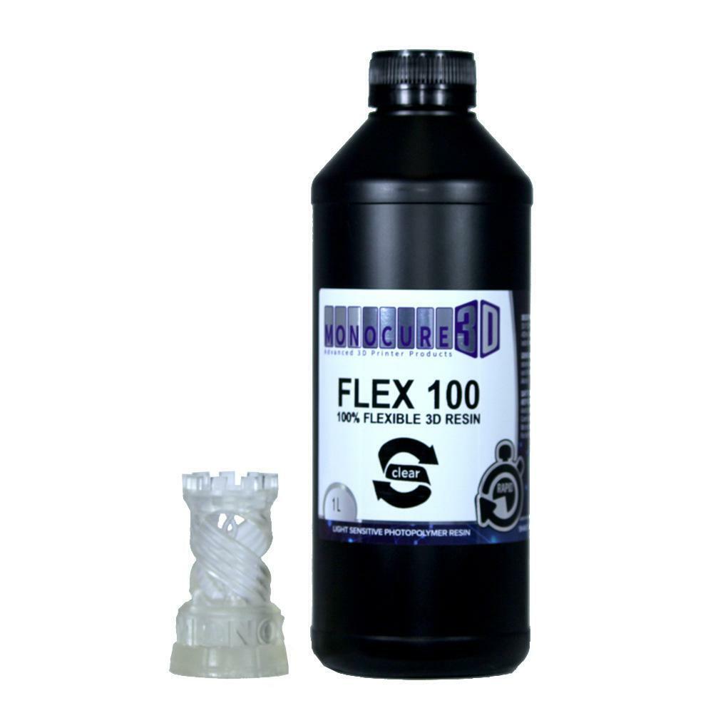 Monocure Rapid Flex100 Flexible 3D Printer Resin