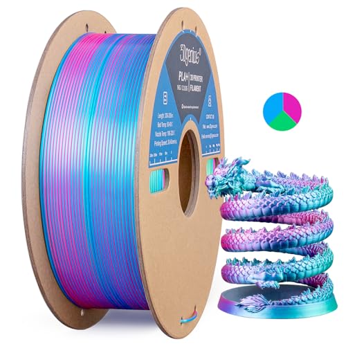 3Dgenius Triple Color Silk PLA Filament 1.75mm