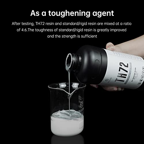 TH72 Flexible Tough 3D Printer Resin for Figurines