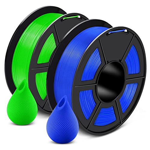 SUNLU 2KG PETG Filament Bundle - Blue & Green