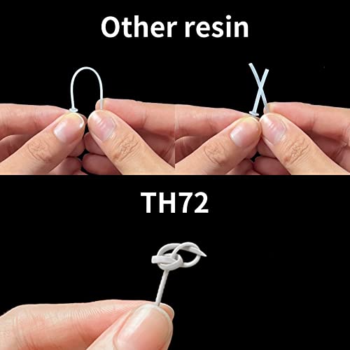 TH72 Flexible Tough 3D Printer Resin for Figurines