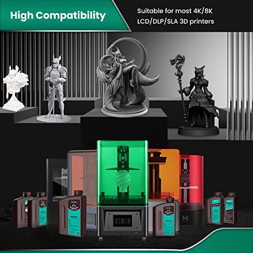 SUNLU Flexible Fast Curing 3D Printer Resin