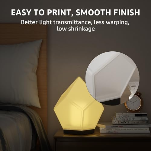 ELEGOO 1.75mm Black PETG Filament for 3D Printing