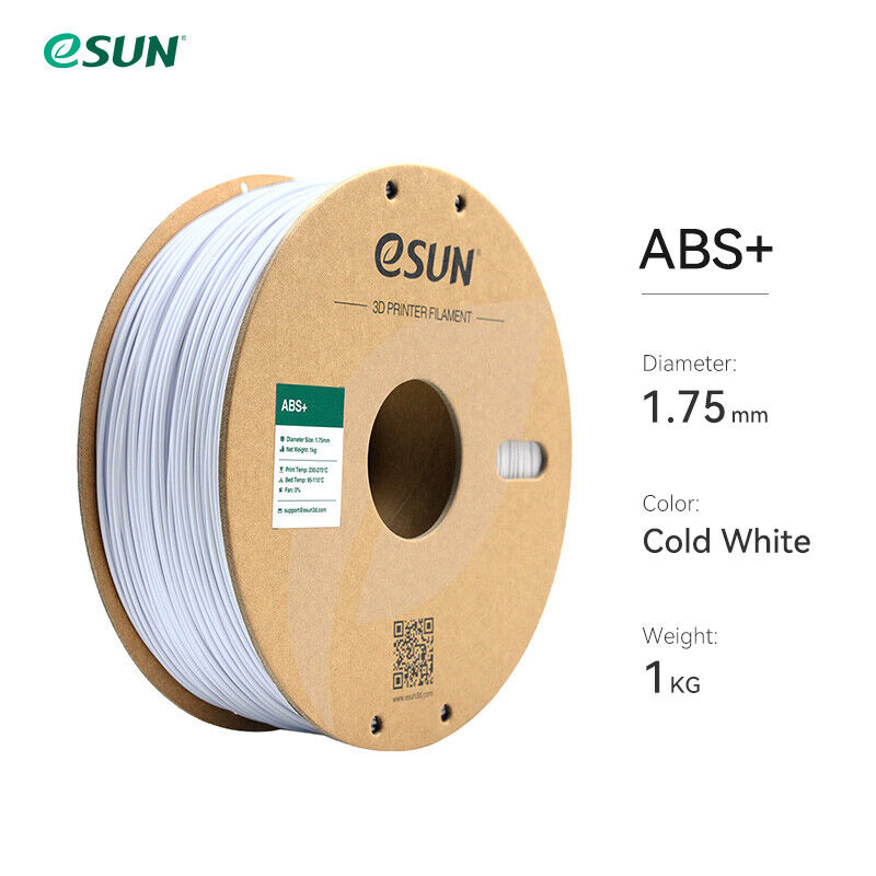 eSUN ABS+ Tough 1.75mm Filament for 3D Printing