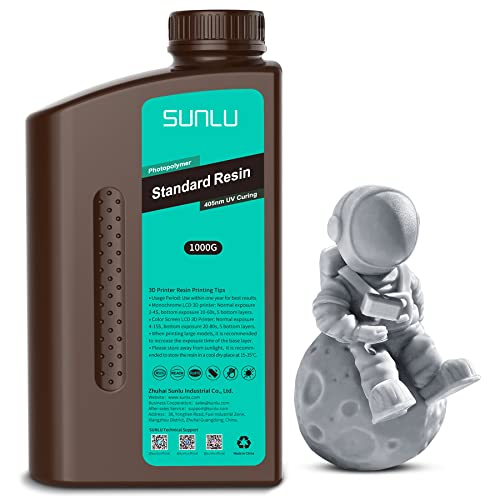 SUNLU Fast Curing 3D Printer Resin 1kg - Grey