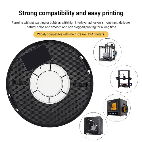 Kingroon Nylon 3D Printer Filament - Black, 1kg