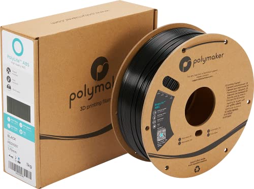 Polymaker 1.75mm Black ABS Filament - 1kg