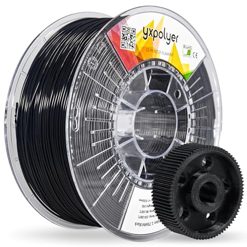YXPOLYER Tough Nylon Filament 1.75mm - Black