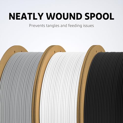 ELEGOO Matte Black PLA Filament 1.75mm 1KG