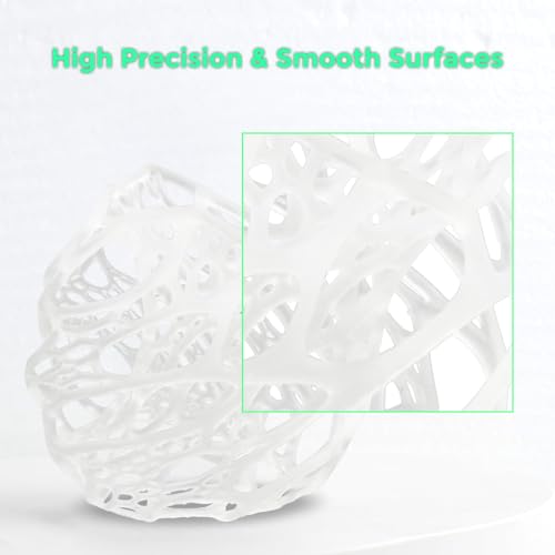 FlashForge Clear 3D Printer Resin 1000G 405nm