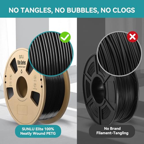 SUNLU Elite PETG Filament 1.75mm - 1kg