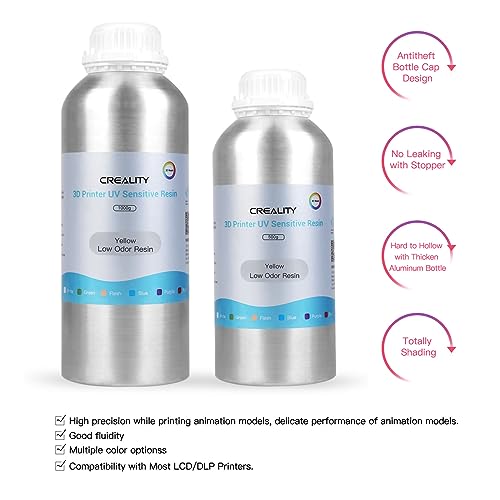 Low Odor High Precision 3D Printer Resin 500g