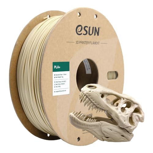 eSUN PLA+ 3D Printer Filament 1.75mm - Bone White