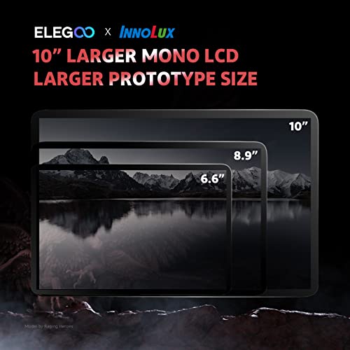 ELEGOO Saturn 2: 10-inch 8K Photocuring 3D Printer