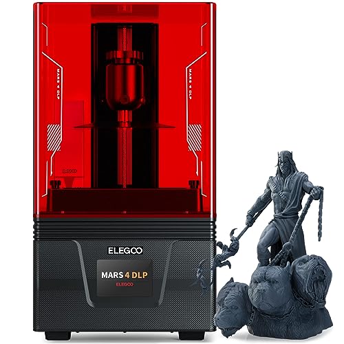 ELEGOO Mars 4 DLP 3D Printer: High-Quality Desktop Resin