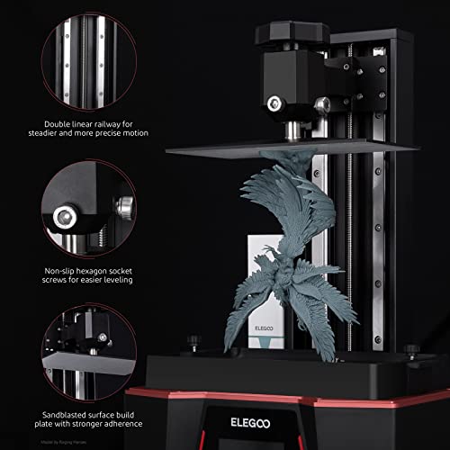 ELEGOO Saturn 2: 10-inch 8K Photocuring 3D Printer