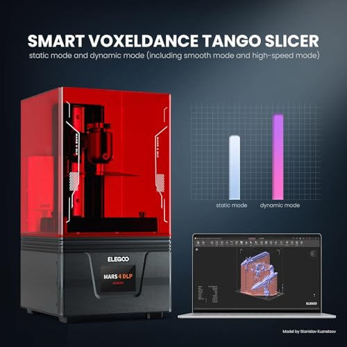 ELEGOO Mars 4 DLP 3D Printer: High-Quality Desktop Resin