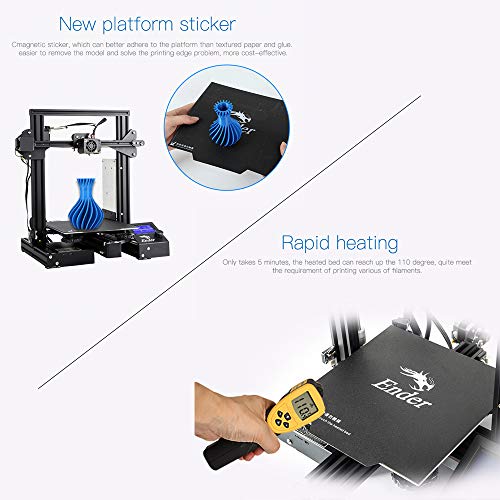 Creality Ender 3: Open Source Metal Frame 3D Printer