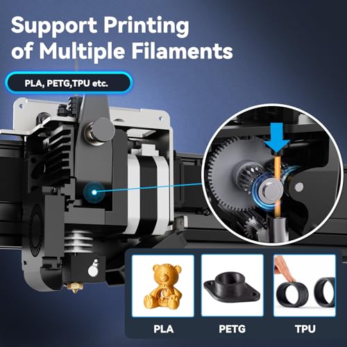 Mingda Magician MAX2 FDM 3D Printer, Smart auto-Leveling