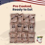Military MREs: 12ct Case, Menus 1-12