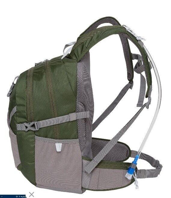 18L Hydration Pack with 3L Reservoir, Green