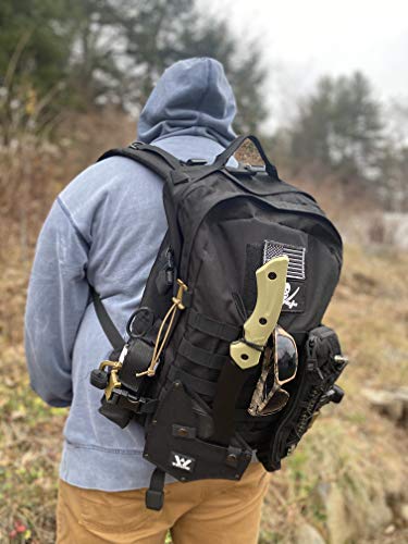 Survival Hatchet & Camping Axe with MOLLE Sheath