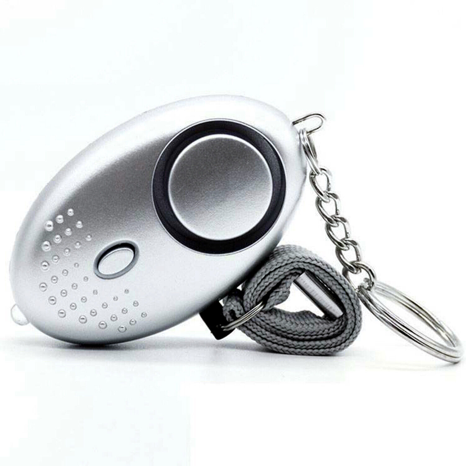 Loud Personal Alarm Keychain with LED Light