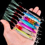 Aorace 12pcs Metal Jigs for Saltwater Fishing