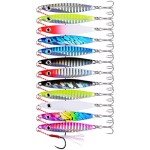 Aorace 12pcs Metal Jigs for Saltwater Fishing